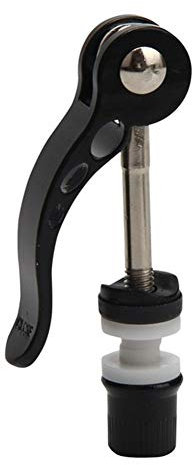 Ymnilian Bike Seat Clamp,Seat Post Clamp Bike Scooter Quick Release Clamp Folding Bike Adjustable Bolt Bicycle Seat Post Clamp Pipe Screws Cycling Parts(Black)