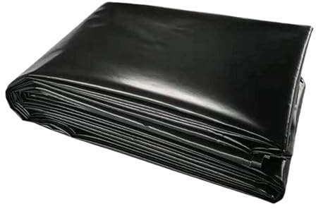 GOUZOO Pond Liner 1600 x 1700 cm UV Estable Lámina Estanque Seguro para Estanque Jardin Exterior Prefabricado, Tortugas, Fuentes Invernaderos, Negro