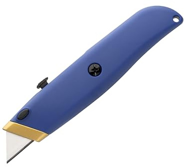 Modelcraft Retractable Knife, Sharp Strong Blade, Lightweight Body, Soft-Touch Handle, Quick-Change Blade, Adjustable Length, for Modelling, Hobby, Craft and DIY