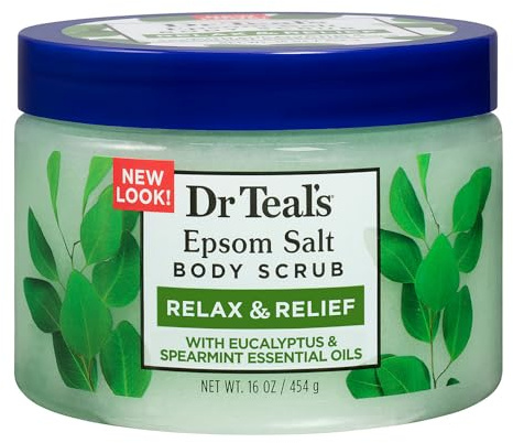 Dr Teal Esfoliante corporal Epsom Salt da Epsom e relaxamento
