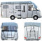 Cartrend Caravan Dachschutzplane Plane Dachplane Dachschutz Caravan Schutzhülle Abdeckplane Dachschutz Caravan, 6,0 x 3 m