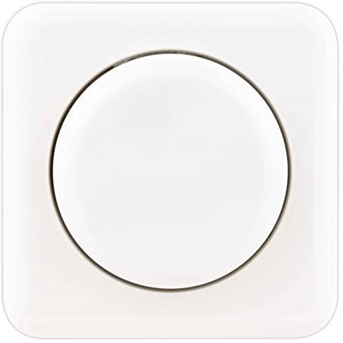 REV Vario Dimmer Cover Rotary Knob for Regulator White