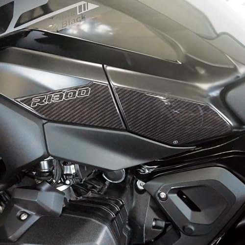 LABELBIKE 3D Aufkleber Motorräder Seiten und Unterseite des Tanks kompatibel mit BMW | R1300GS, Harzschutz, Kratzfestigkeit, Dekoration