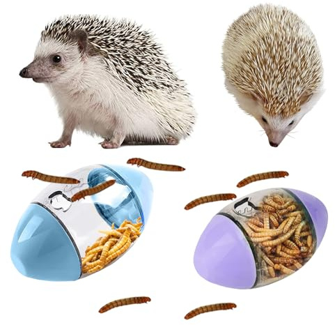 2Pcs Hedgehog Enrichment Toys - Supplies & Accessories for Cage, Including Toys for Hedgehogs