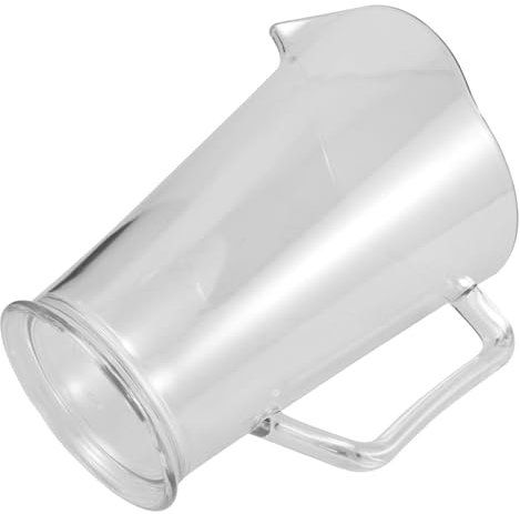 ZUNOXAZ Beer Pitcher Serving Jug Fridge Door Drink Pitcher Shatterproof Jug Lid