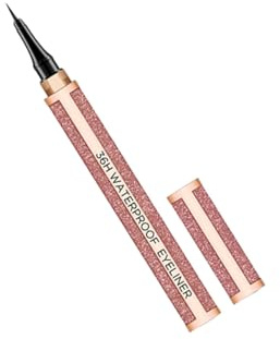 ERINGOGO Eyeliner Liquido Punta Ultra Precisa Asciugatura Rapida Trucco Occhi Femminile Colore Corallo Arancione Per Make-up Duraturo