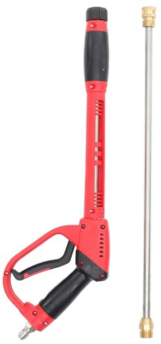 HYTROVE Nettoyeur Haute Pression avec Extension de Baguette Remplaçable Outil de Nettoyage Durable pour Jardin Voiture et Maison Accessoire de Nettoyeur Haute Pression Psi