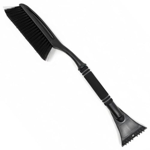 TrexNYC 24 Snow Brush & Ice Scraper for Car Durable Plastic Snow Scraper and Car Ice Scraper for Windshield and Snow Removal