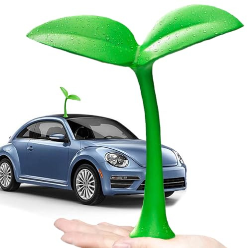 Car Sprout Roof Decoration for Car Top,Bean Sprout Decals for Hood Or Trunk Lid,Fun Green Grass Car Exterior Stickers Decor(Bean Sprouts)