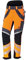 PSS Schnittschutzhose X-Treme Air Hivis Orange/Schwarz Gr. 94 schlank und groß
