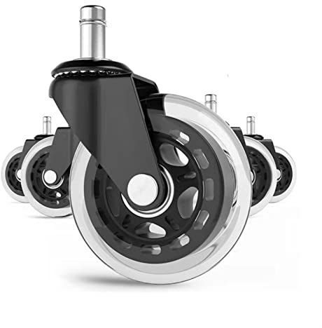 Professionelle Bürostuhl Caster Räder Geschenk-Set Von 5 - Schützen Sie Alle Ihre Böden (Farbe : Stänmeldurchmesser, Größe : 10 mm)