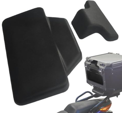 Cojín de Asiento Trasero de Motocicleta,Cojín de Asiento Trasero de Moto | Cojín Trasero de fijación retráctil y Mecanismo de fijación de Seguridad para Motocicleta,
