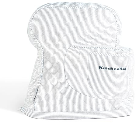 KITCHENAID Abdeckung für Standmixer mit Aufbewahrungstasche, gesteppt, 100% Baumwolle, Tintenblau, 36,6 x 45,7 x 25,4 cm