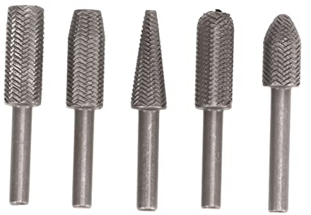 Ensemble de Limes à Râpe Rotatives,Embouts de Meuleuse à Haute adaptabilité,Vitesse de Meulage Rapide Antidérapante pour Perceuse à Main pour Bois Dur