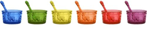 Baci Milano Glasskoppar barock och rock färgglada