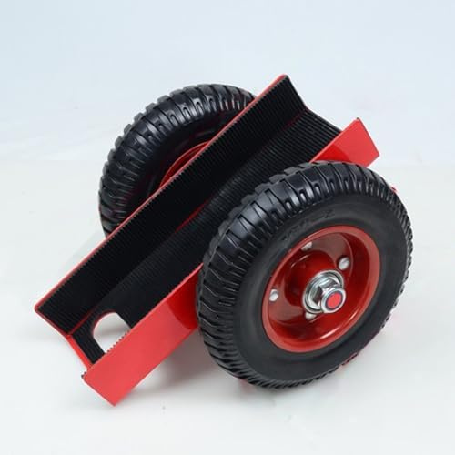 Bauholz Plattenwagen Transportwagen Für Granitplatten, 10-cm-Kanal-All-Terrain-Trockenbauplatten-Transporter 250 Kg, Plattenträger Für Bewegen Von Schwerem Stein/Bauholz/Türen/Fenstern/Glas(A)