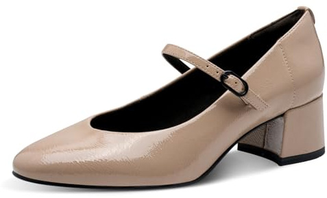 Tamaris Damen Pumps Vegan beige 41
