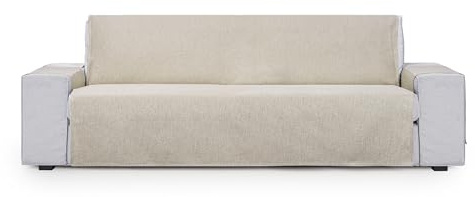 Eysa Genna salvasofa o Funda de sofá práctica Antimanchas 2 plazas Color Lino