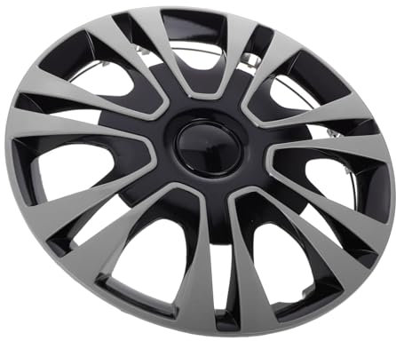 Alipis Radkappen Für Auto Schwarz Aus Pp-Material Radkappenabdeckungen Für Fahrzeug Spinner-radkappen Passend Für Autoreifenfelgen