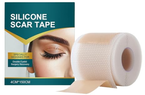 Fogli In Silicone Per Cicatrici Cerotti Impermeabili Traspiranti Antisudore | Nastro Anti Cicatrice Per Viso, Corpo, Smagliature, Addominoplastica, Riduzione Seno, Postpartum, Ustioni, Ferite, Les