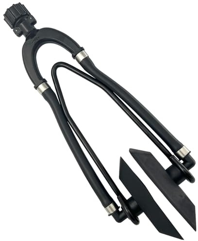 Ywmsfl Marine Inboard Engine Flushing Set Double Water Feed Boat Motor Flusher 5/8In Garden Hose Connection Boat Maintenance Equipment