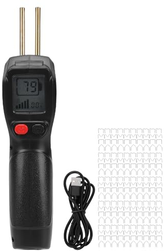 Fafeicy Soldador de Plástico Inalámbrico, Batería de 5000 MAh, Carga USB, Calentamiento Rápido 550 ℃ con 200 Grapas de Soldadura en Caliente, para Reparación de Plástico de Soporte de