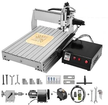 Graveur CNC 3/4 axes 6040/3040/3020, fraiseuse USB, gravure 3D PVC, Machine à découper le travail du bois(3 Axis CNC 3020)