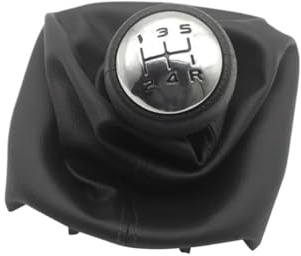 REOKIP Funda Protectora Para Palanca De Cambios 5 Velocidades Para Peugeot 206 207 Y 307 PU Palanca De Cambios Pomo(For 207 307)