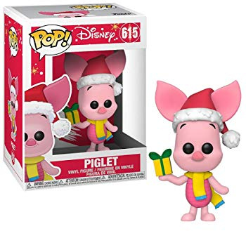 Funko Pop! Vinyl Disney: Holiday - Piglet - Winnie The Pooh - Vinyl-Sammelfigur - Geschenkidee - Offizielle Handelswaren - Spielzeug Für Kinder und Erwachsene - TV Fans - Modellfigur Für Sammler