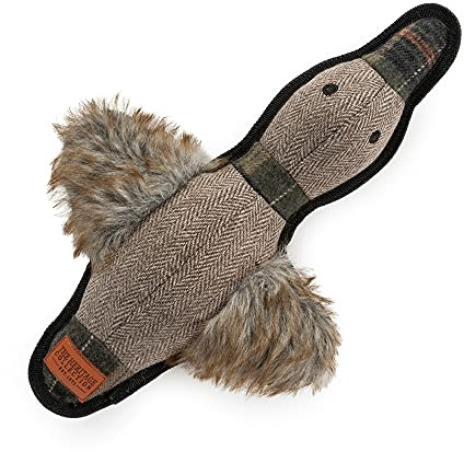 Ancol Heritage Collection Tweed Duck Dog Toy