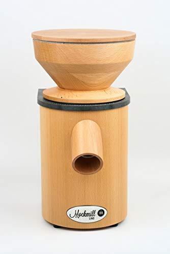 Getreidemühle Mockmill Lino 200 | Made in Germany | Edelkorund und Keramik Mahlstein | frisches Mehl | Getreide