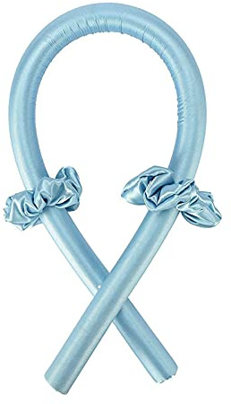 MEYING Heatless Hair Curlers, Heatless Curling Rod Headband, Non Thermal Curls Wand, Rizadores De Pelo De Espuma con Horquillas Y Diademas, Women Curling Ribbon and Natural Hair Rollers