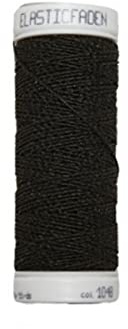 B2Q Hutgummi Gummi Nähfaden Elastic 10 m braun (1048)