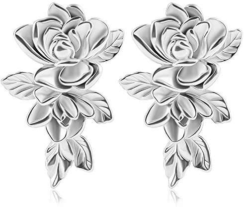 Vankula Ohr Gewichte Flesh Tunnel Hangers Vene Pilz Blume Edelstahl für männer damen Ohrpiercing Gestreckte Schmuck 3mm 4mm 5mm 6mm 8mm