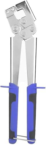 OITTo Stud Crimper, Mental Professional Keel Stud Joiner Crimper Tragbarer Griff Stanzzange Stahl Trockenbau Handwerkzeug