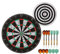 Aselected Dart Board Steel Dartboard set, 18 Inch Double Sided Dart Board, Includes 6 Steel Tip Darts Professional Dartboard
