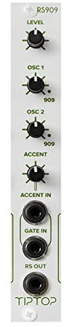 Tiptop Audio RS909 White - Drum Modular Synthesizer