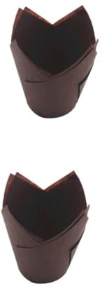 ABOOFAN 100 Stk Tulpen-Cupcake- Muffinform Cupcake-Pfanne Gadgets für Frauen Papierbecher Packpapier -Becher -Wraps Weihnachten Geschenkpapier Kuchen Beschichtung Liner