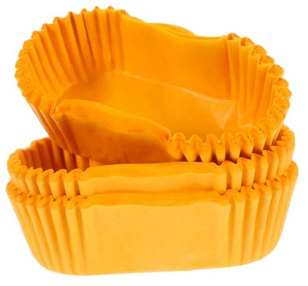 SEWOART Pirottini Ovali in Carta Resistenti Al Calore e Antiolio Coppette Da Forno Multiuso Per Muffin Cupcake Torte e Dolci Per Feste Panetterie e Ristorazione