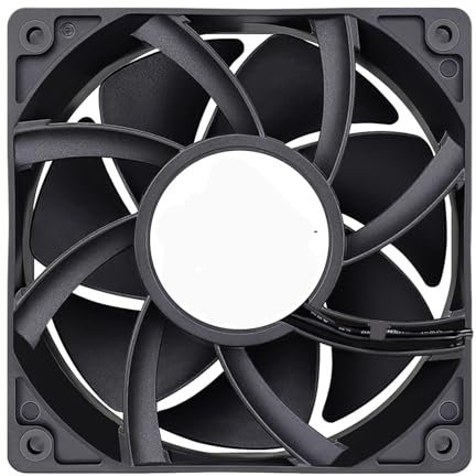 tianwandong EC Axial Fan 60mm 80mm 90mm 120mm Dual Ball Brushless PC Cooler AC 110V 120V 220V 230V 240V 12025 8025 Computer Case Fan(EC 6025 DUAL BALL_NO RGB)
