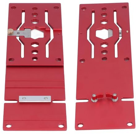 Tope de ángulo de Sierra de Pista, Tope de ángulo de Sierra de Pista Cuadrada de 90 Grados, Accesorios de Riel Guía de Aleación de Aluminio Mecanizados CNC de 340 Mm con,