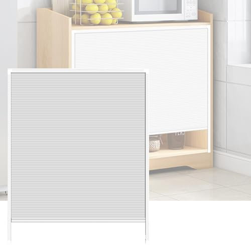 GOCHUSX Porte Pliante Accordeon, Concertina Coulissant Invisible avec Quincaillerie D'installation, Porte Coulissante Pliante pour Placard pour Porte De Chambre, De Salon(110x60cm(43x24in))