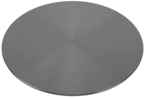 Nurnesy Induction Diffuser Plate Heat Diffuser Plate Aluminum Alloy 4mm Thick Even Heat Distribution Anti Slip Texture for Gas Stove Glass Cooktop,Winter Soup Heat Retention Plate