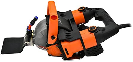 Rainureuse Béton, 5200W Mur d'électricité Groove Coupe Machine à découper en acier Machine à accessoires en acier 10500RPM Coupeur circulaire