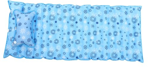 DEARMAMY Materasso ad Acqua Refrigerante in Pvc Skin-friendly per Atmosfera Estiva, Materassino Pieghevole per Studenti e Adulti
