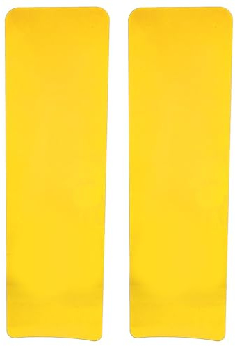 PATKAW Tablero para Colorear Cabello Profesional de Acrílico Amarillo Aplicación Uniforme y Acabado Profesional para Salón, Paquete de 2 Piezas