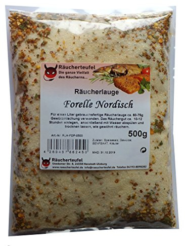 Räucherteufel Räucherlauge Forelle Nordisch 500g