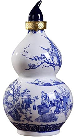 DOITOOL Sake Serviert Weinkaraffe Likör Kürbis Keramische Sojasauce Serviertopf Für Wein Sake-flasche Aus Porzellan Kürbis Trinken Behälter Mit Deckel Saucenbehälter Getränke Soße Keramik