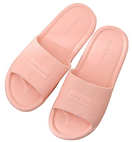 Ciabatte da Viaggio Donna Antiscivolo Eleganti Morbida Sandali Estive Scarpe da Doccia Spiaggia Infradito Mare da Casa Slippers Aperte Gomma Ciabatte Pantofole Piscina Comode