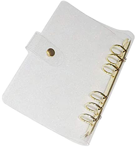 Abaodam Carpeta Transparente Suministros De Oficina Carpeta De Anillas Protección Efectiva Funda Rellenable De Pvc
